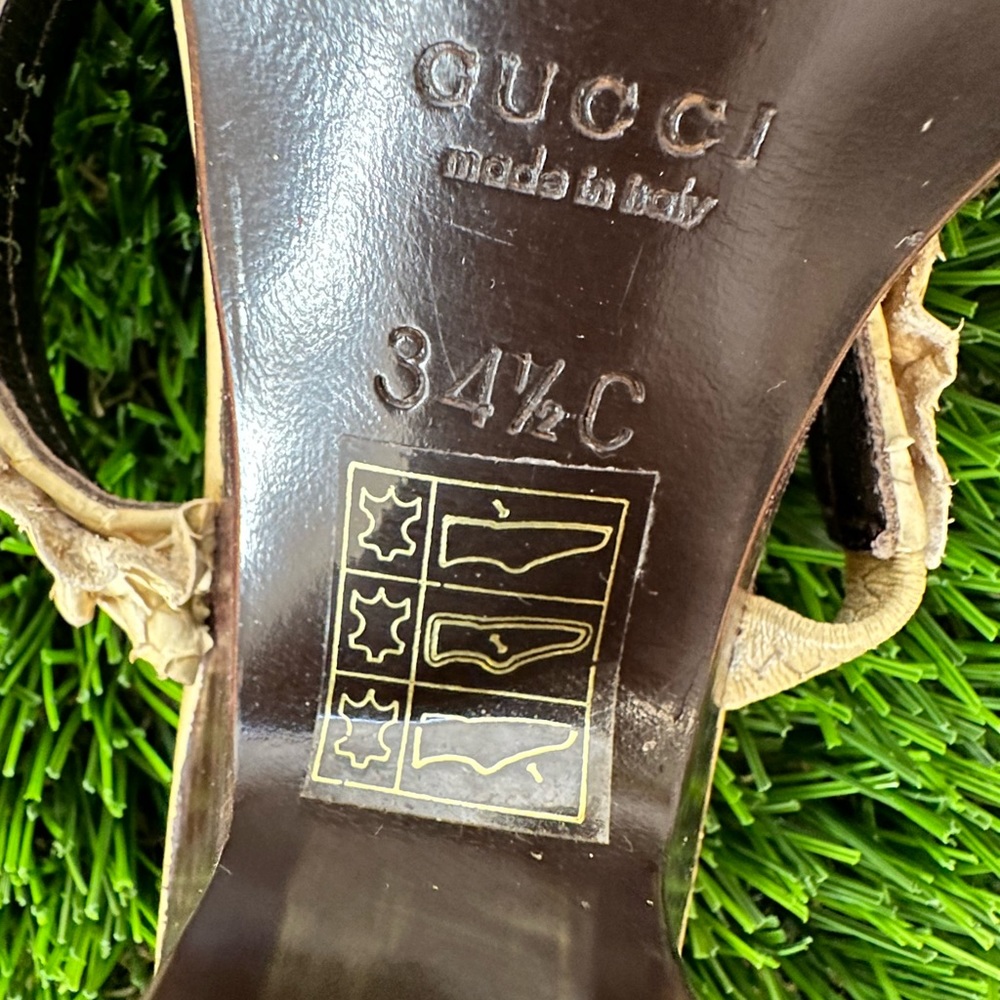 Gucci heels sandals - Picture 4 of 13